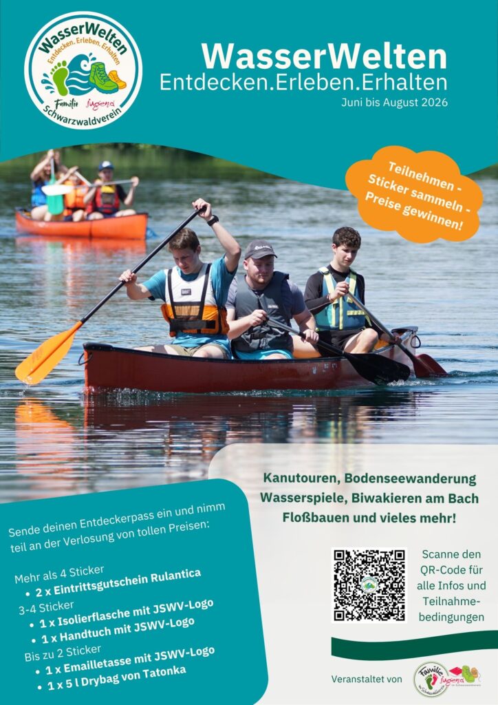Poster zur Aktion Wasserwelten