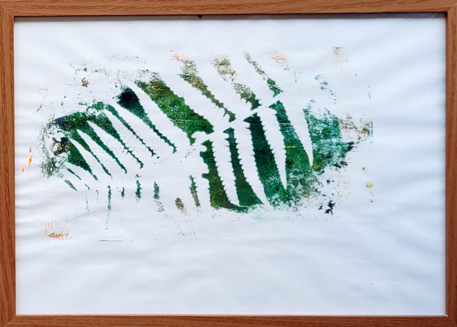 Beispiel für Papierdruck